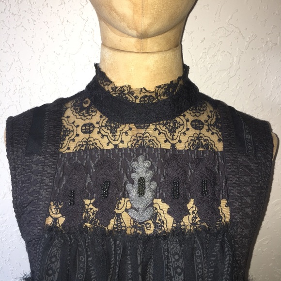 Navy free people dress - Picture 3 of 5